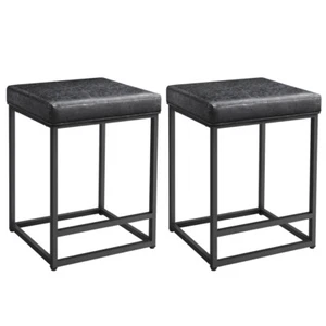 Pack de 2 Piezas Taburete de Bar Alto de 60cm Taburete para Restaurante Cocina - Imagen 1 de 23