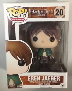 Attack on Titan Anime: Eren Jaeger Funko Pop #20 NIB - Picture 1 of 7