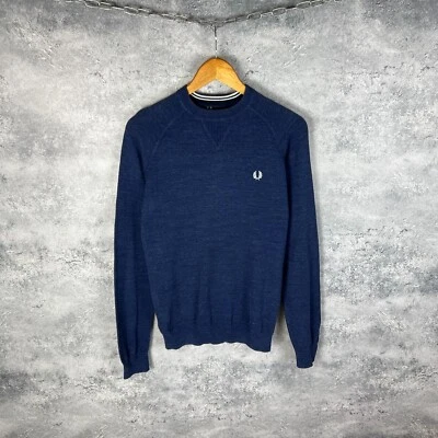 Fred Perry Sweater Men's Size XS Blue Long Sleeve ` - Image 1 of 4