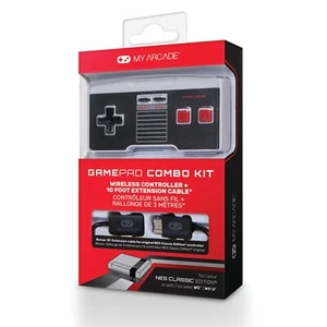 My Arcade GamePad Combo Kit Wireless Controller 10Foot Extension Cable NEW  - Picture 1 of 3