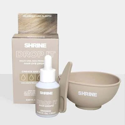 Shrine Beauty Drop It - Non Permanent Toner Drops - Bronde 10ml