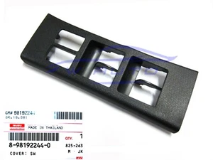 RHD Power Window Control Switch Cap For 4 Doors Isuzu Dmax D-Max Mu x 2012-2019 - Picture 1 of 6
