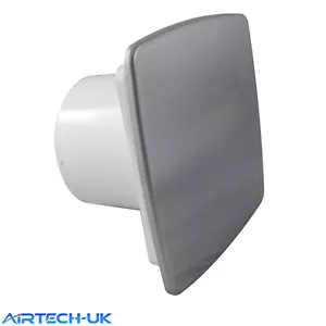 Badezimmer Abzieher Ventilator 100 mm/4" Moderner Ventilator Dusche NI-100 Chrom Oberfläche - Bild 1 von 3