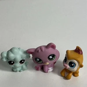 littlest pet shop Random Lot of 3 - Picture 1 of 7