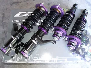 D2 Racing RS Series 36 way Coilovers Lowering Kit Honda Civic ONLY 01-05 New - Foto 1 di 3