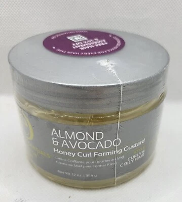 Design Essentials Honey Curl Forming Custard w/ Almond & Avocado New  - Image 1 of 4