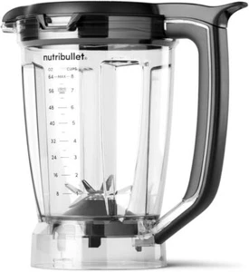 Jarra mezcladora de reemplazo de sistema de triple preparación Nutribullet OEM 64 oz - Imagen 1 de 2