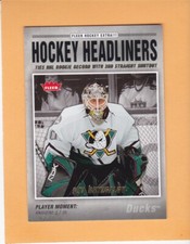 ILYA BRYZGALOV 2006-07 FLEER HOCKEY HEADLINERS #HL24 ANAHEIM DUCKS NM-MT
