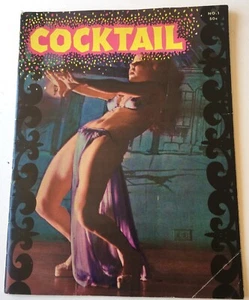 Cocktail #1 1958 Men's Pin-Up Magazine - Picture 1 of 3