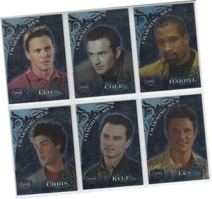 Charmed Conversations - 6 Card "Charming Men" Foil Chase Set CM-1 - CM-6 (2005) - Picture 1 of 3