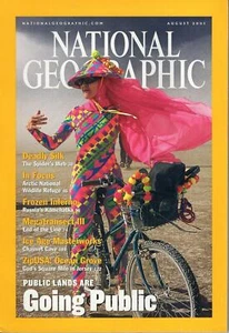 National Geographic Magazine Public Lands Going Public August 2001 Collectible - Picture 1 of 2
