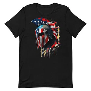 Spartan Patriot Unisex t-shirt - Picture 1 of 6