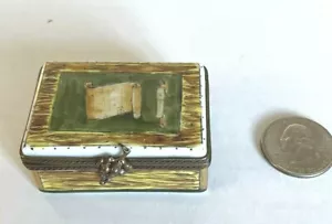 CAJA PRINCIPAL DE VINO LIMOGES PINT con DOS BOTELLAS DE VINO - Imagen 1 de 8