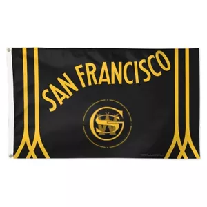 GOLDEN STATE WARRIORS 2023 CITY EDITION 3'X5' DELUXE FLAG NEW WINCRAFT 👀 - Picture 1 of 1