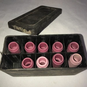 ALUMINA NOZZLES SIZE 7? Lot OF 9. Please See Pics. - Picture 1 of 7