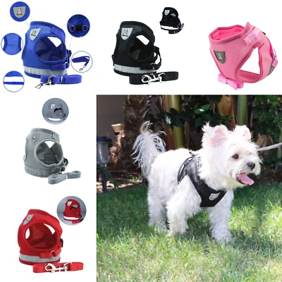 No Pull Puppy Dog Harness Vest with Reflective Stitching Adjustable Buckels - Image 1 of 4