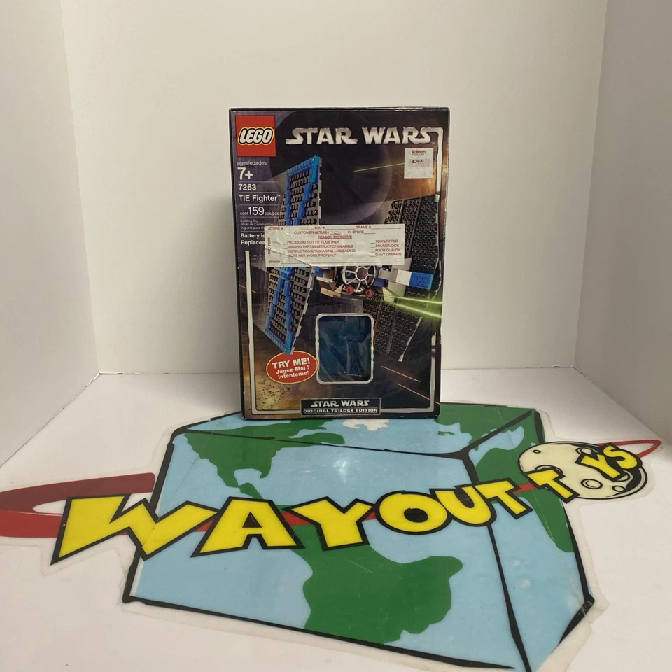 NEW -  LEGO Star Wars Original Trilogy TIE Fighter (7263) 159 pcs - Image 1 of 4