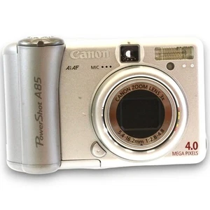 CANON PowerShot A85 4.0 Megapixel Digital Compact Camera in Silver -SPARES- R24 - Picture 1 of 2