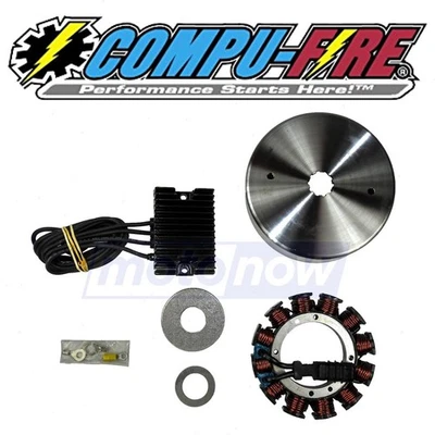 Compu-Fire 32 Amp Charging System for 1984-1992 Harley Davidson FXRS Low nc Foto 1 de 4