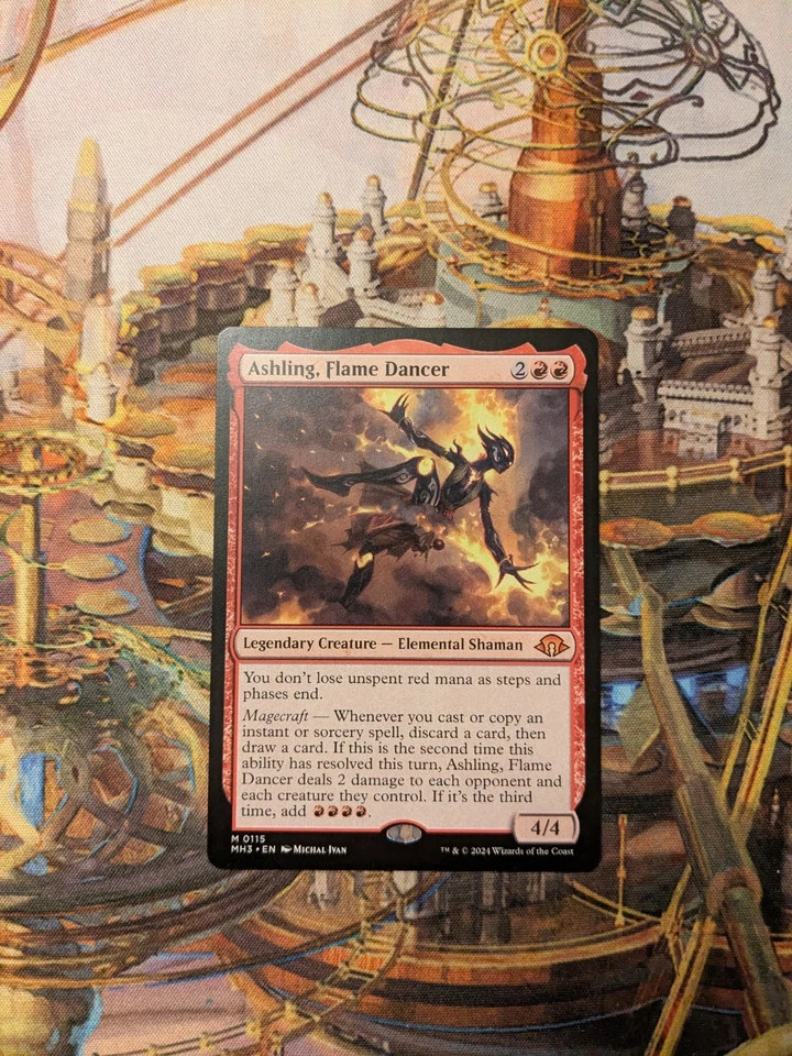 MTG Ashling, Flame Dancer - MH3 Mythic - Mint - Image 1 of 1