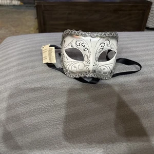 Original Venetian Eye Mask "La Maschera Del Galeone" Made In Venice Italy - Picture 1 of 6