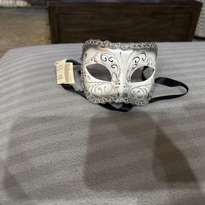 Original Venetian Eye Mask "La Maschera Del Galeone" Made In Venice Italy - Image 1 of 4