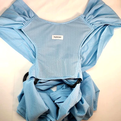 Momcozy Portabebés AirMesh Bebé Azul Eslinga para Bebé para Malla de Aire Foto 1 de 4