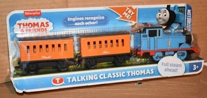 Tren Motorizado Thomas & Friends TALKING CLASSIC THOMAS Alimentado por Batería NUEVO - Imagen 1 de 6
