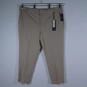 Liverpool Kelsey Trouser Pants Women's Plus Size 20W Beige Tan Straight Stretch - Picture 1 of 12