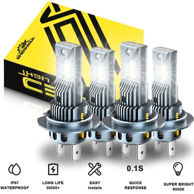 Bombillas LED de haz alto y bajo para Mercedes-Benz Sprinter 2500 3500 2010-2018 Foto 1 de 4