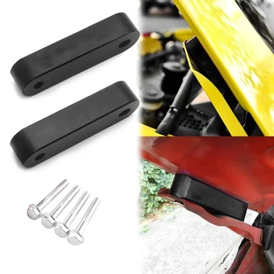 JDMPASSWORD Hood Vent Spacer Riser Kit For Honda Civic EK EF 88-00 Acura Integra - Image 1 of 4