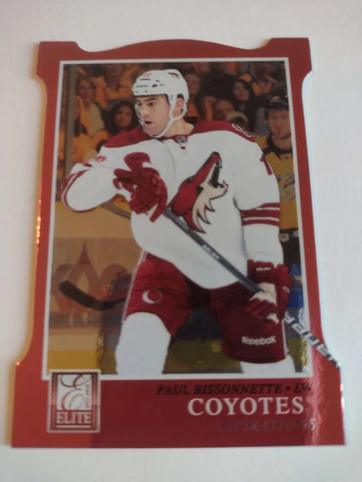2011-12 Donruss Elite red Ruby Die-Cut #57 Paul Bissonnette - Image 1 of 1
