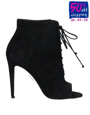 PVP €1010 BLANCO ROTO c/o VIRGIL ABLOH Cuero Botines US7 UK4 EU37 Punta Abierta Foto 1 de 4