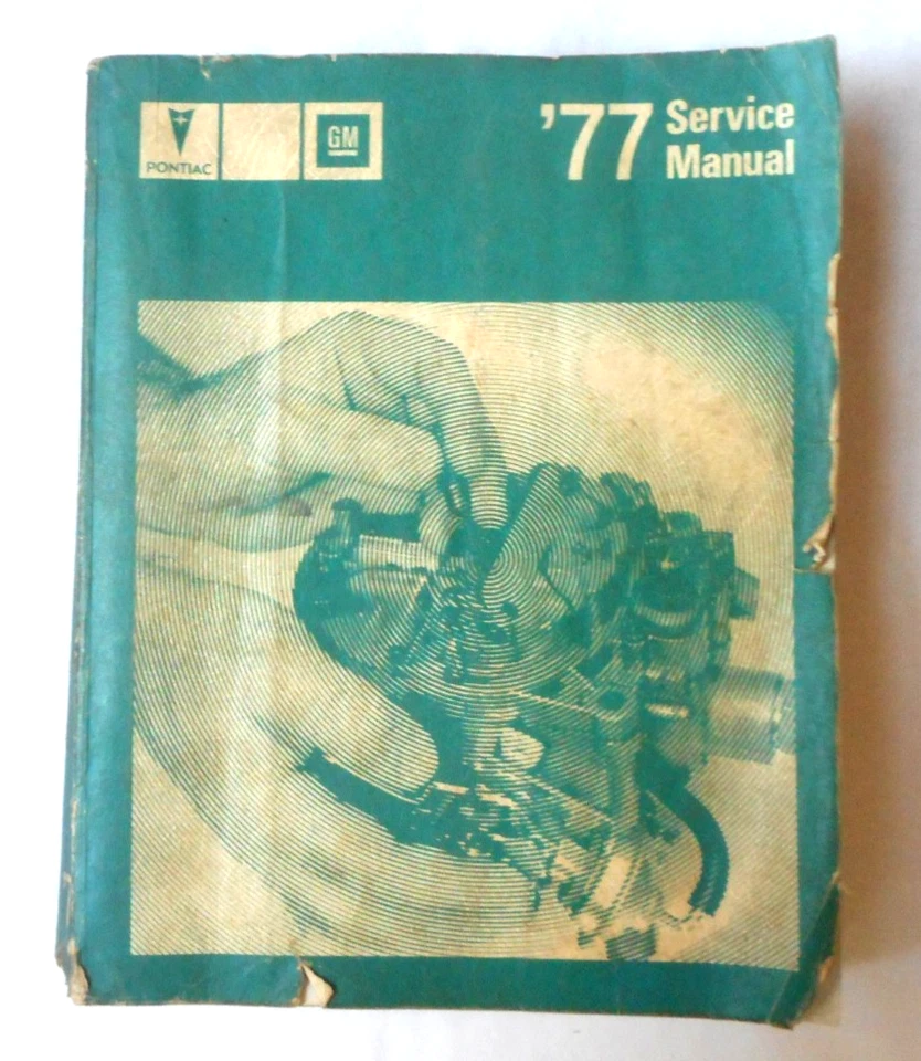 Pontiac 1977 manual de reparación de servicio todos los modelos original Firebird transmisión automática Foto 1 de 1