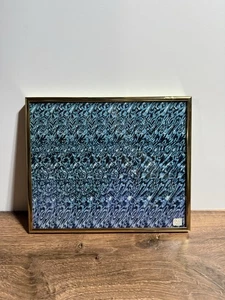 Vintage 1990er Holusion 3D Kunst "Shark Attack" von NVision Grafix gerahmt - Bild 1 von 5