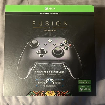 PowerA Fusion Pro Wired Controller W/ Mappable Pro Pack Xbox One Windows 10 New - Image 1 of 4