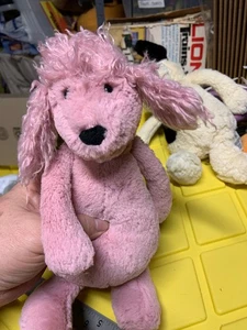 Sehr guter Zustand - 12 Zoll Jellycat Bashful Pudel Welpe Hund Plüschtier Stofftier Stofftier - Bild 1 von 13