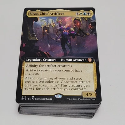 Urza, Chief Artificer ~Premium Artifact Tokens Build~ MTG Custom Commander Deck - Image 1 of 4