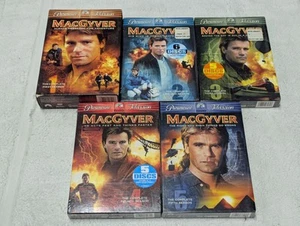 MacGyver DVD Lot The Complete Seasons 1-5 1 2 3 4 5 NEW/USED - Picture 1 of 6