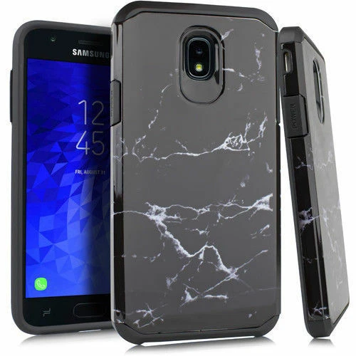 GSA Astronoot Marble Hybrid Case For Samsung Galaxy J3 (2018), J337 Black - Image 1 of 1