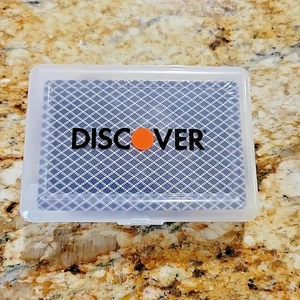 Vintage Discover Card Promo Give Away Playing Cards ONS Sealed Deck + Case - Bild 1 von 4