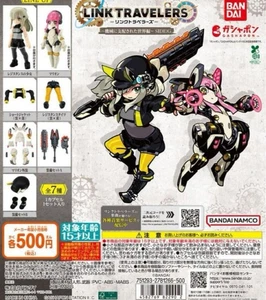 LINK TRAVELLERS ~A World Goled by Machines~ SIDE:G Juego de 7 tipos Gacha Link Tra - Imagen 1 de 8