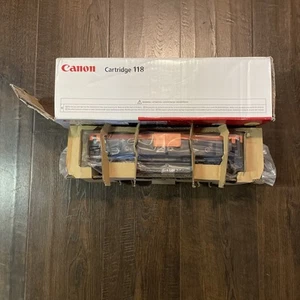 OPEN BOX - New Genuine Canon 118 Yellow Toner Cartridge imageCLASS MF8380cdw Ink - Bild 1 von 3