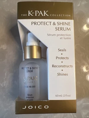 Joico K Pak Collection Reconstruct Protect & Shine Serum 2 oz 60ml NEW Seals - Image 1 of 4