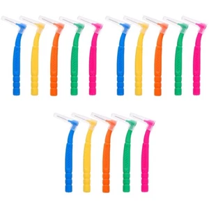  3 Conteggi Spazzolini Interdentali Larghi Pulizia Orale Angolati Multifunzione - Foto 1 di 12