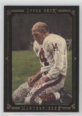 2008 Upper Deck Masterpieces Black Framed YA Tittle #90 HOF - Image 1 of 2