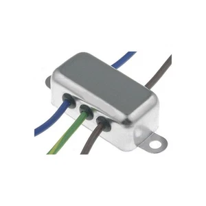 Filtro di rete antidisturbo EMI 250V 1A con terminali su cavo elettrico - Imagen 1 de 4