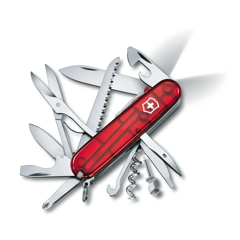 Victorinox HUNTSMAN LITE Swiss army knife - 21 functions with LED torch - Image 1 of 1