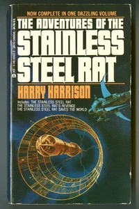 ADVENTURES of the STAINLESS STEEL RAT by Harry Harrison! Vintage 1987 ACE Ed PB! - Bild 1 von 2