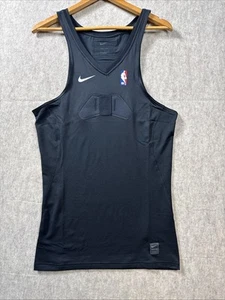 NIKE NBA PRO TEAM PLAYER BREATHE TRAINING TANK (L) BLACK 880805-010 NWOT - Picture 1 of 4